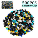 500pcs Mixed Car Door Push Pin Trim Panel Bumper Rivet Retainer Fastener ClipS
