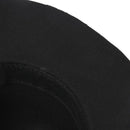 Stylish Kids Girls Wide Brim Retro Felt Bowler Floppy Cap Cloche Hat-black