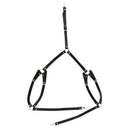Y-back Adjustable Leather Suspenders Mens Braces