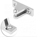 StainlessSteel Angled Deck Hinge Fitting for Bimini Boat Top Marine Hardware
