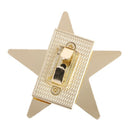 Women Star DIY Metal Clasp Turn Twist Lock For Shoulder Bag Handbag Purse