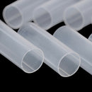 8Pcs 6cm Plastic 18650 Battery Holder Tube For Flashlight Torch Lamp Light BX