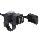 Universal USB Motorcycle Charger Waterproof Dual USB 12V Power Supply Adap OZ