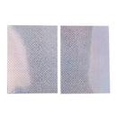 2Pcs Reflective Holographic Scales Prism Film Fishing Lure Tape 10x7.4cm