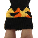 Dog Socks with Non-Slip Rubber Grips for Dogs & Puppies Yellow Black Size L