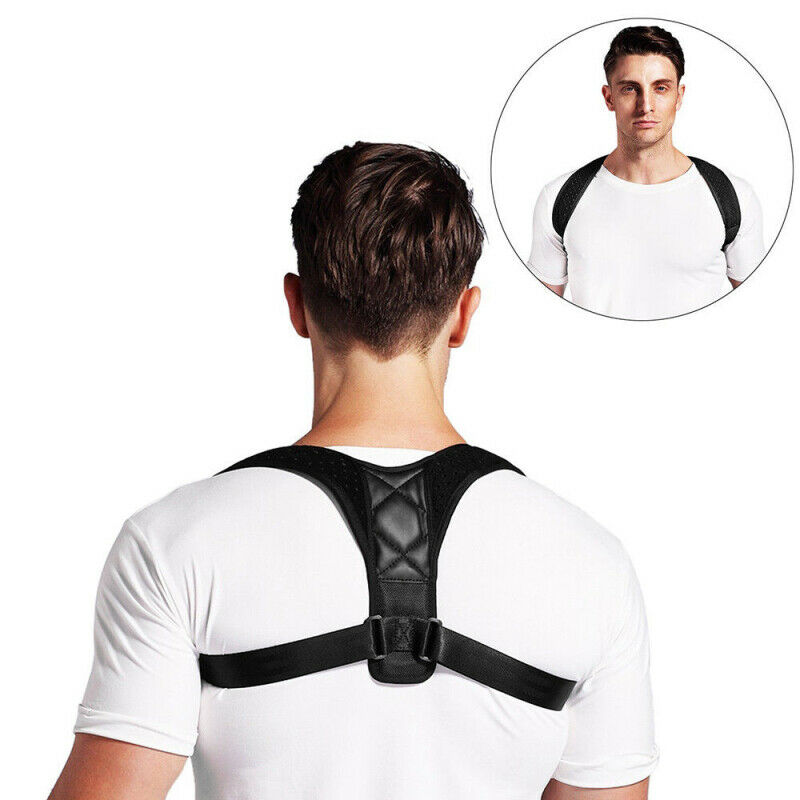Posture Corrector Clavicle Support Brace Women Men Resistance Band Fix HBQ