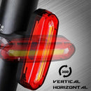 400 Lumen Smart Road Bike Front Light USB Induction Flashlight For Bicycle  N6K5