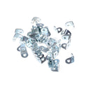 50x 20*20mm 304 Stainless Steel L Shape Corner Brace Joint Right Angle Bracket M