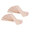 10 Pcs Natural Wooden Square Strips Board Dowel Rods Pouch