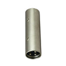 3 Pin XLR Male Plug to Plug Coupler Connector Microphone Adapter Connector