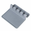 Kitchen Cooking Tools Kitchen Silicone Spoon Rest Utensil Spatula Holder He P7X8