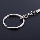 Funny Silvery Hatchet Pendant Aluminum alloy Keychain Key Ring I4L4