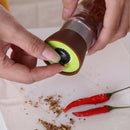 Manual Pepper Grinder Salt Spices Mill Shaker Transparent Grinding Tool Mil K5E6