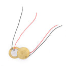 6pcs 27mm Piezoelectric Piezos Amplifiers Discs Leads For Guitar Pickup LJ