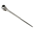 1X Metric Ratchet Spanner Double Opening Scaffolding Socket Wrench 19-22mm