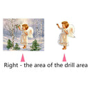 5D DIY Diamond Painting Little Angel Cross Stitch Embroidery Rhinestones