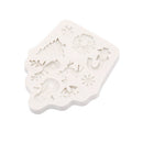 Silicone Christmas Tree Elk Snowman Snowflake Cutter Mold DIY Baking Cake De Gw