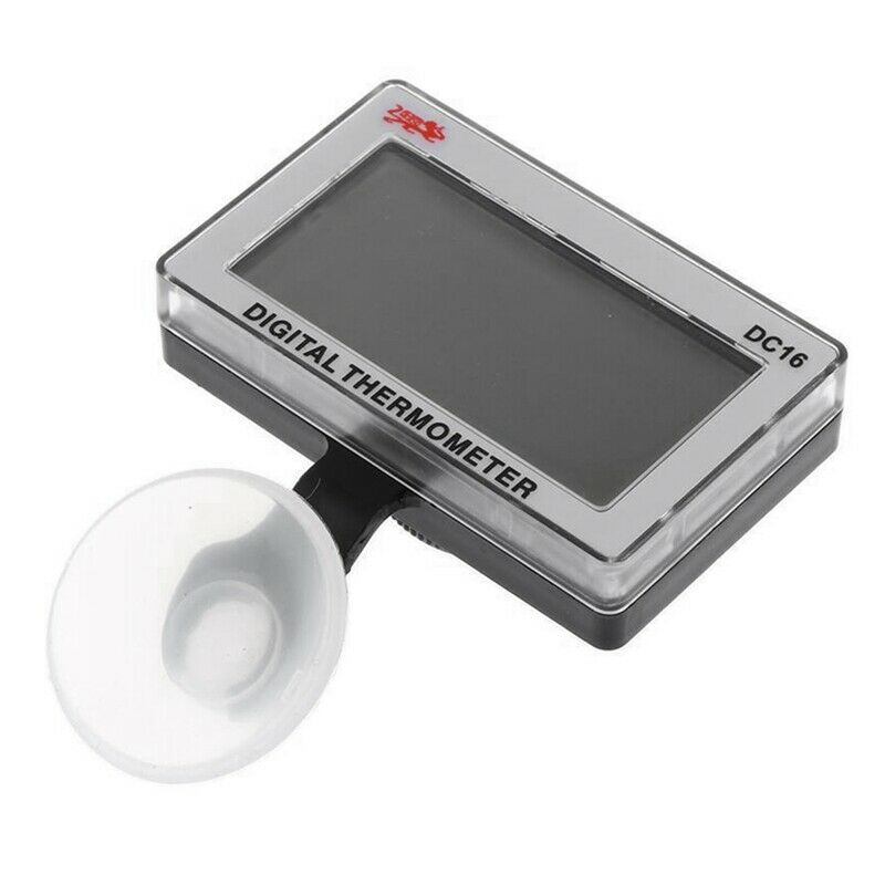 DC-16 Digital LCD Submersible Thermometer Temperature Meter With Suction Cu