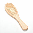 Wooden Natural Bamboo Hair Vent Brush Keratin Care Massager Wood Massage  ES