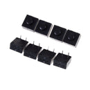 10X Set 12x12x9mm Latching Tactile Push Button Switch Tact SMD PCB 2-pin DIP  Kw