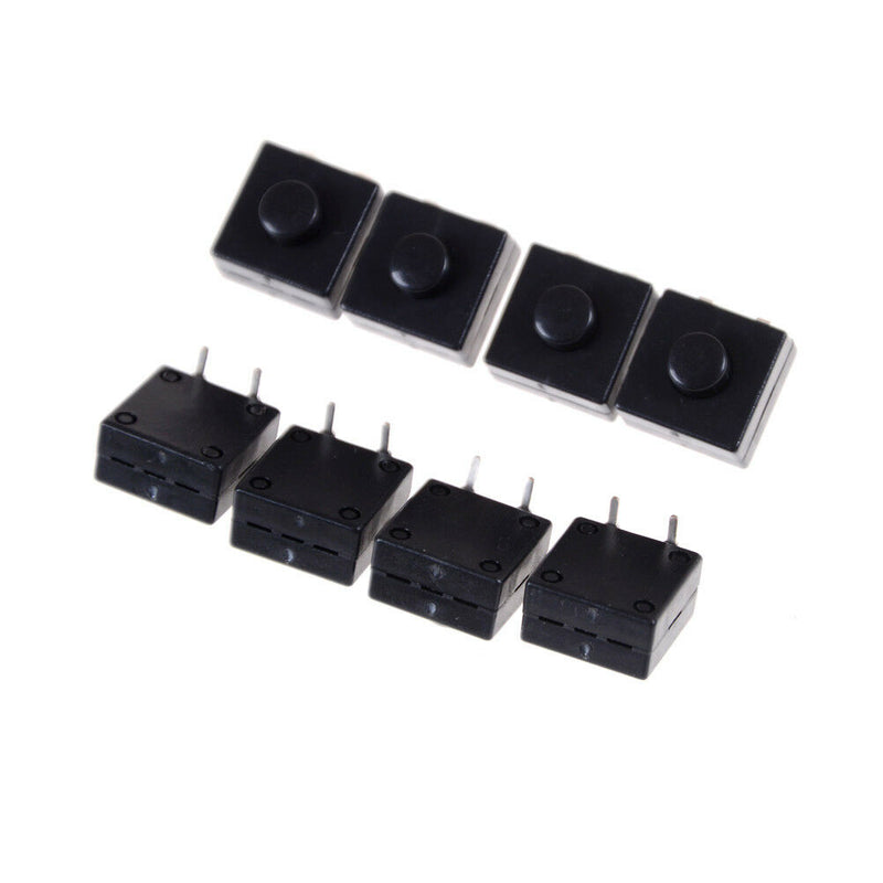 10X Set 12x12x9mm Latching Tactile Push Button Switch Tact SMD PCB 2-pin DIP  Kw