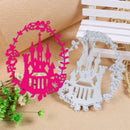 Metal DIY Wreath Castle Cutting Dies Stencils Scrapbook Card Making Craft