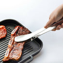 Stainless Steel Food Tongs Kitchen Utensils Buffet Cooking Tool Anti Heat B M2Y7