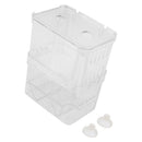 2xAquarium Fish Breeding Box Fry Trap Hatchery Floating Breeder Nursery Box