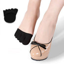 1 Pair Cotton Half Insoles Pads Foot Care Insoles Forefoot Pain Relief Mass