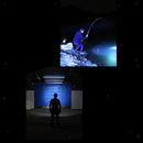 Night Safety Clip-on 6 LED Head Cap Brim Light Fishing Camping Hunting Outdoor