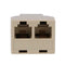 1 to 2 RJ11 Female Telephone Wire Splitter Converter Adapter Wire Connector