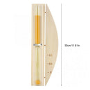 Sauna Timer Sand Timer Hourglass 15 Minutes Orange Sand Sauna Accessories