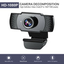 2MP Manual Focus USB Webcam 1080P HD Rotatable Online Live Web Camera with MIC