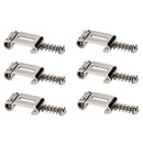 6PCS Metal Vibrato Bridge Saddles Guitar Parts for ST Stratocaster Teleecaster