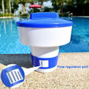 1X(Swimming Pool Floating Pills Disinfecting Automatic Dispenser Floating M