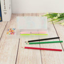 DIY Flower Special Shaped Diamond Painting 2 Grids Students Pencil Case