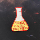 Creative Scientific Bottle Brooches Badges Jacket Backpack Decor Jewelry
