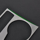 Interior Cup Holder Trim Panel Cover Chrome fit for 09-2015 Audi A4 B8 A5 Hf