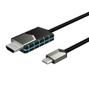 USB Type C to HDMI Cable for Audio Video HDTV Converter for Laptop/Phone