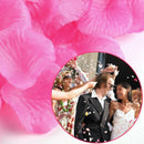 200 Rose Petal Silk Wedding Table Deco Floral Party Baptism Carnaval - Dark