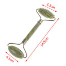 Natural jade stone face massager rollers spa LJead neck body facLJl tools  LJ