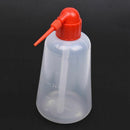 Red Cap Clear White Plastic Laboratory Measuring Squeeze Bottle 500ml I8W3