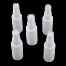 Beauty White Plastic Atomiser - Empty Spray Bottle, 30 ml - Pack of 5 Bottl