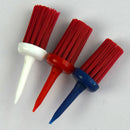 54mm 10pcs /Lot 2 1/8â€ Training Bristle Tee Golf Brush Tees Plastic Bristles New