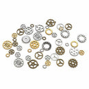 50g mechanical gear steampunk retro DIY handmade alloy jewelry accessories