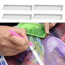 4 Pieces Stainless Steel 5D Diamond Painting Ruler Diamond Cross Stitch