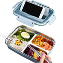 Stainless Steel Lunch Boxes Bento Box With spoon and chopsticks