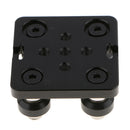 1 pcs Mini V Gantry Set V Gantry plat Set Slide Plate for  Extrusion
