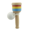 2pcs Wooden Kendama Ball & Colorful Cup, Classic Japanese Balancing Skill Game