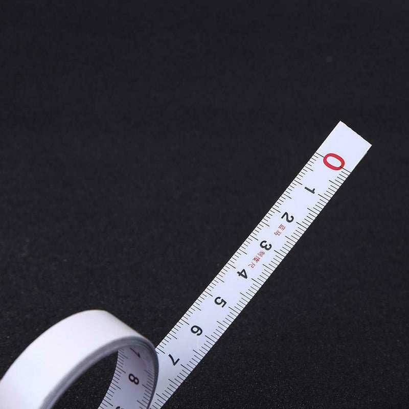 Stainless Steel Miter Track Tape Self Adhesive Metric Ruler (L2R White) A